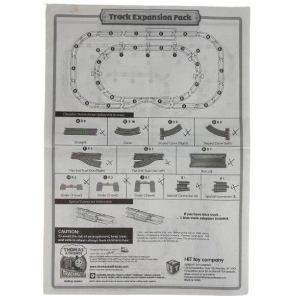 Thomas & Friends Trackmaster Railway Train Track Expansion Pack Complete Set - Picture 10 of 10